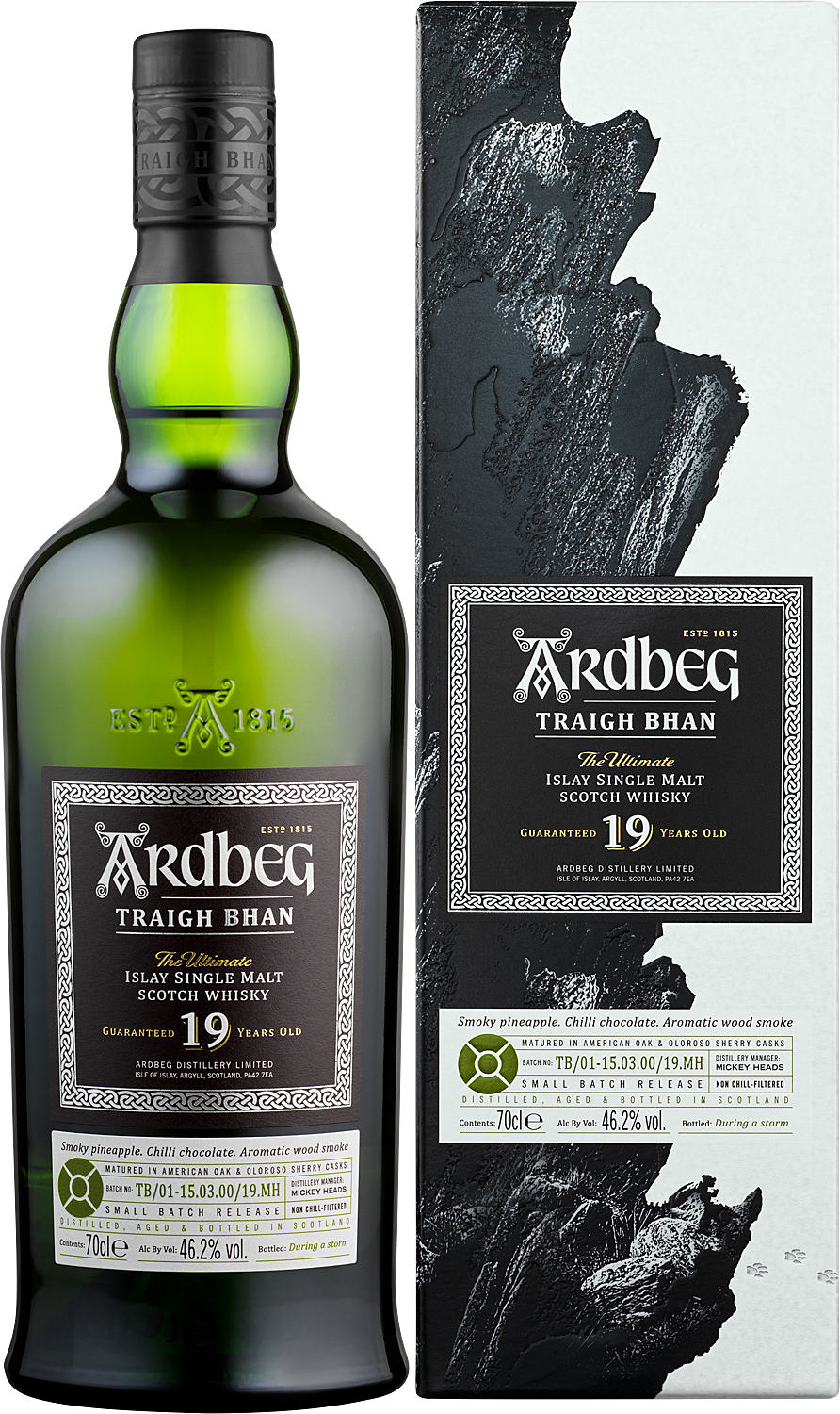 Ardbeg Traigh Bhan Whisky 19 Years Old Batch 1