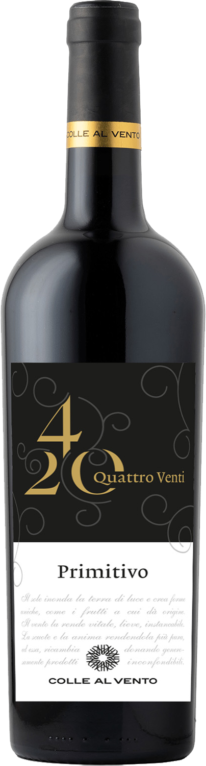 Colle al Vento Primitivo Salento 4/20 2024