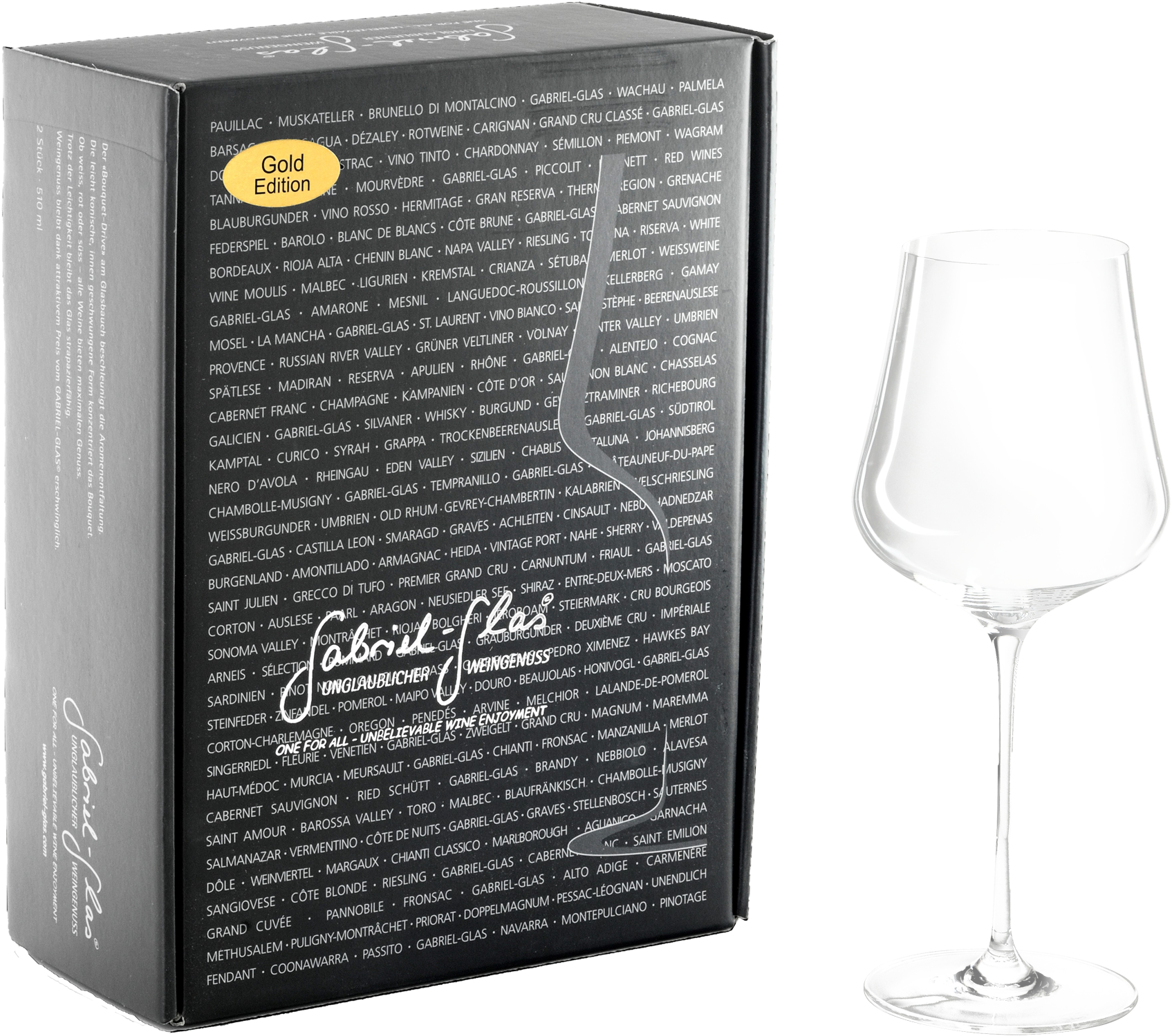 Gabriel Glas Gold Edition 2er Geschenkkarton