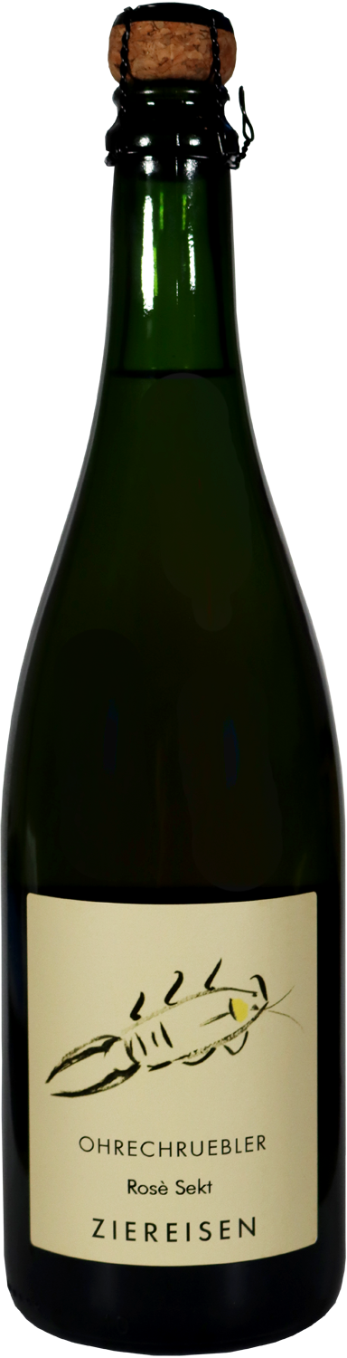 Ziereisen Sekt Ohrechübler Rose brut