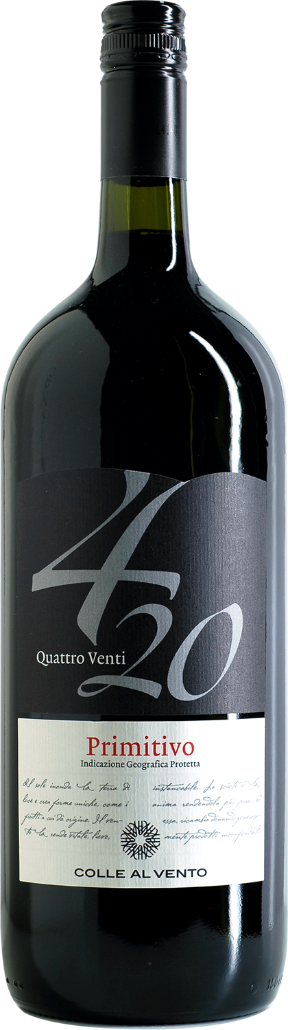 Colle al Vento Primitivo IGP 4/20 2024 Magnum