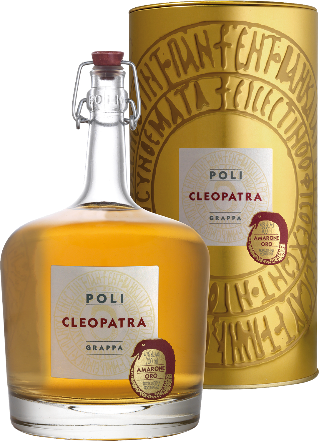 Jacopo Poli Grappa Cleopatra Amarone Oro