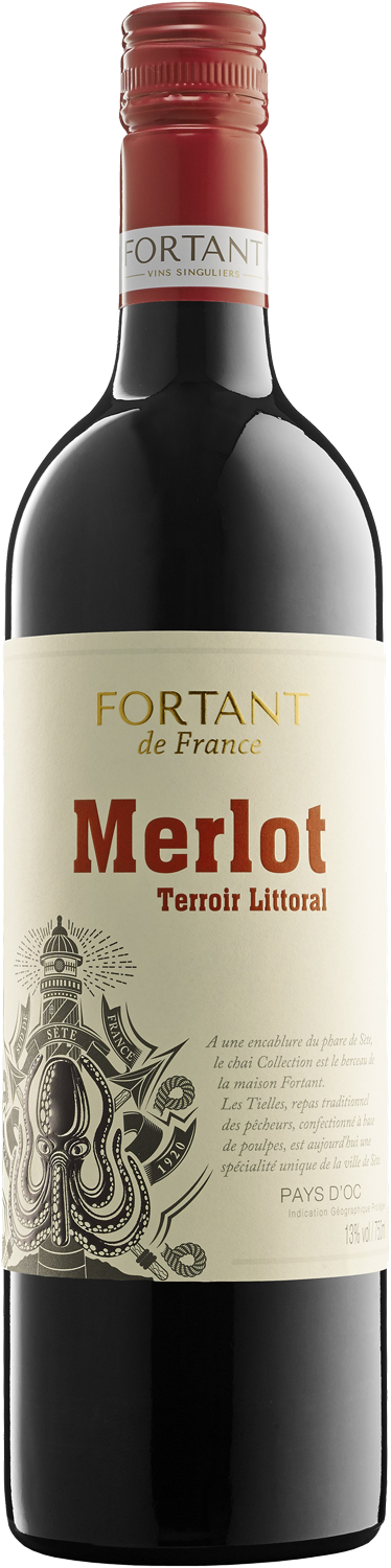 Fortant Merlot Terroir Littoral 2023