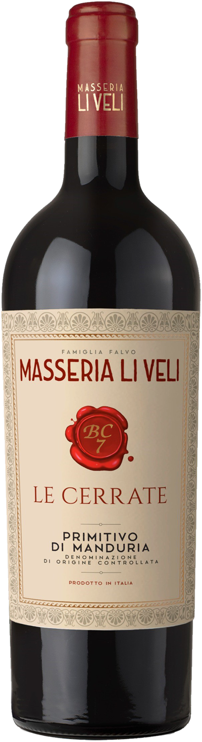 Masseria Li Veli Le Cerrate Primitivo di Manduria 2022