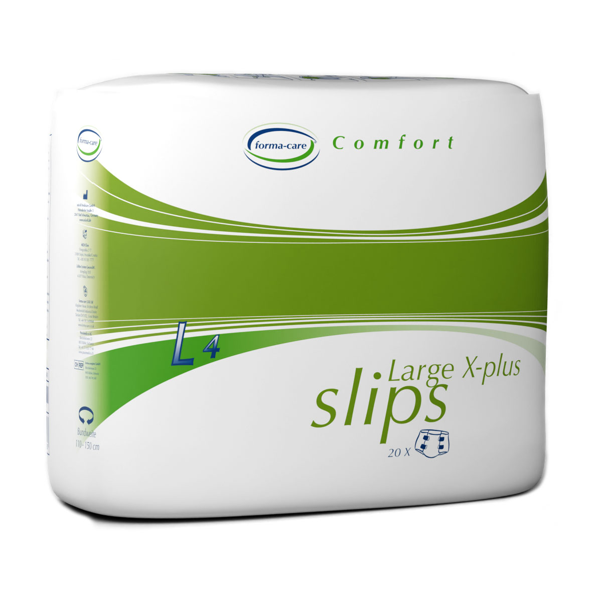 Forma-Care Slip comfort  X-PLUS - L (L4) - 20 St. Packung