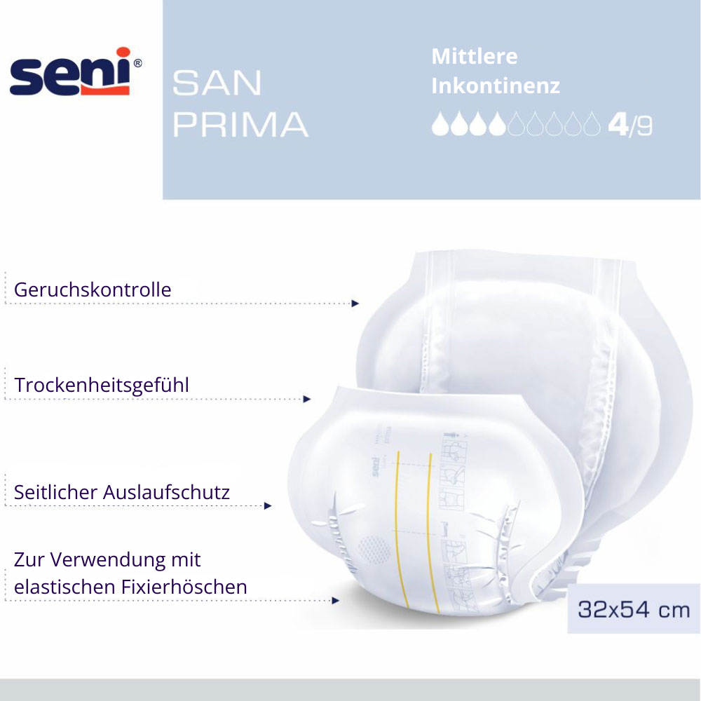 Seni SAN PRIMA - anatomische Vorlagen (30 St. Einzelpack)