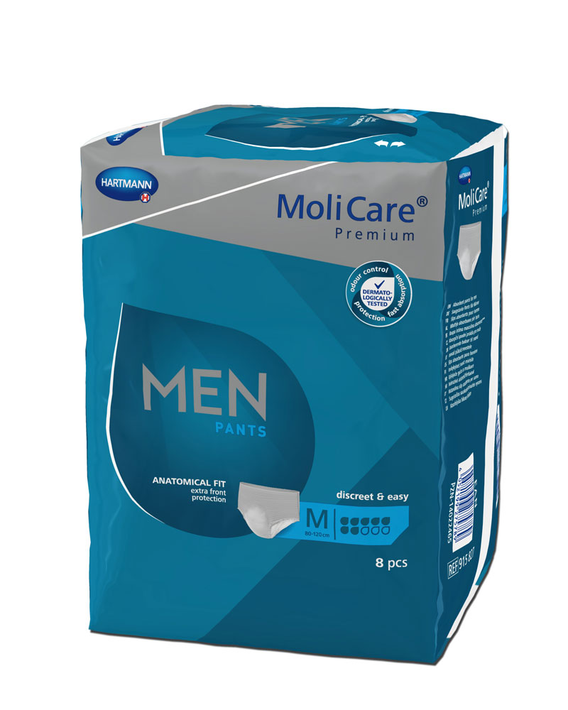 HARTMANN MoliCare® Pants for Men - 7 Tropfen - Medium - 8 Stück Pack
