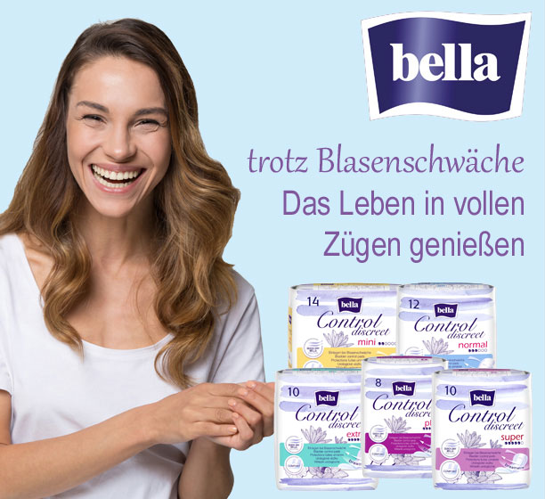Das Leben in vollen Zügen genießen  Bella Control Discreet