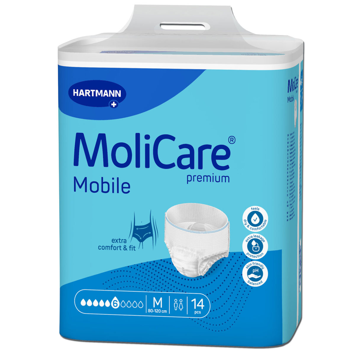 HARTMANN MoliCare® Premium Mobile 6Tr. - Ink.Hose - M - 4x14 Stück HARTMANN MoliCare® Premium Mobile 6Tr. - Ink.Hose - M - 4x14 Stück