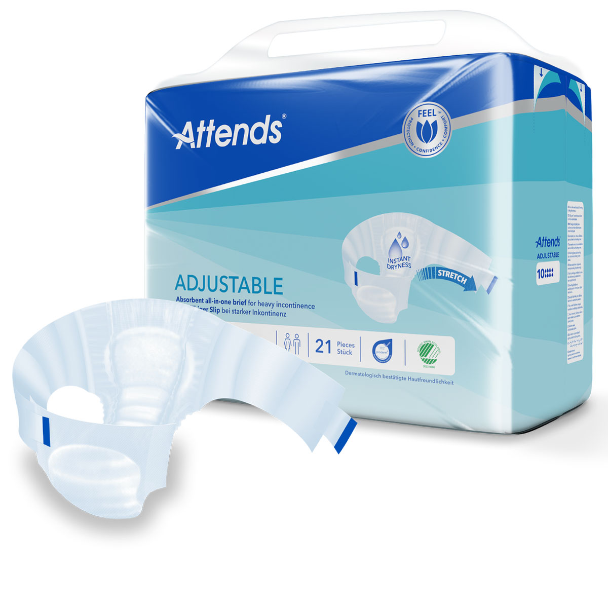 ATTENDS Adjustable 10 - flexibler Hüftbund - M | L