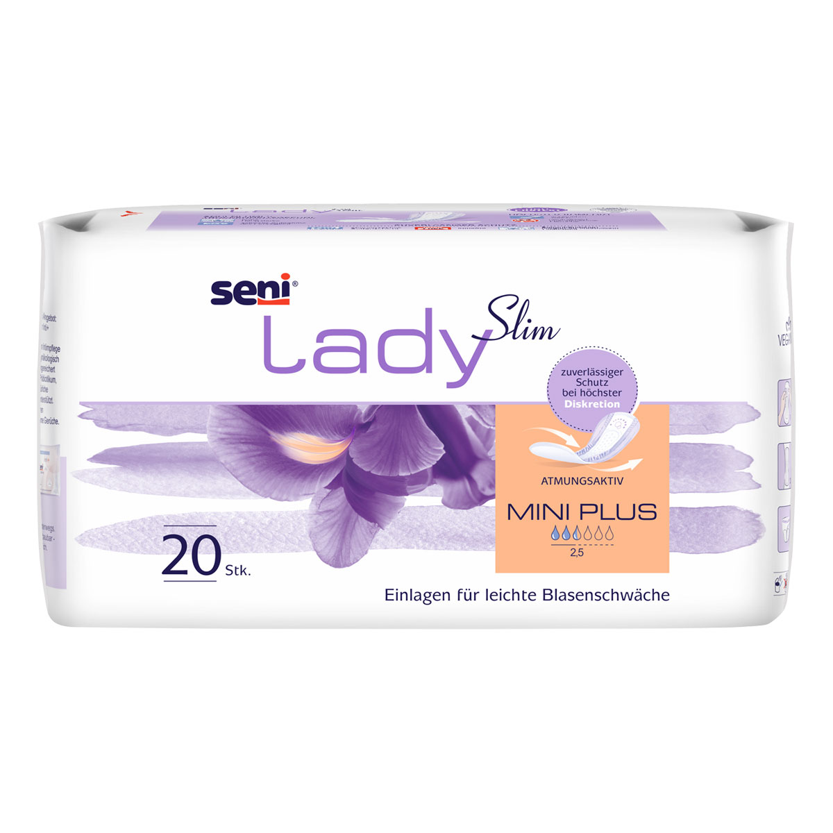 SENI Lady Slim MINI PLUS - 300ml Saugleistung - 30 x 20 Stück