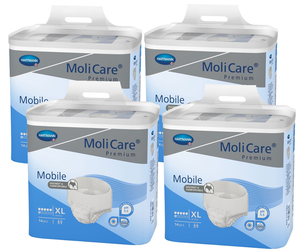 MoliCare® Premium Mobile XL - 6 Tropfen - Karton