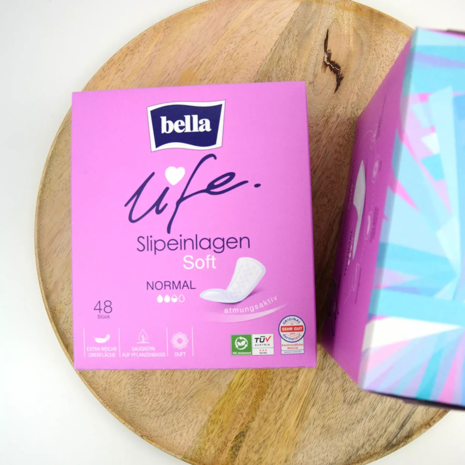 Bella Slipeinlagen Soft NORMAL mit Frischeduft - 48 St. Pack Bella Slipeinlagen Soft NORMAL mit Frischeduft - 48 St. Pack