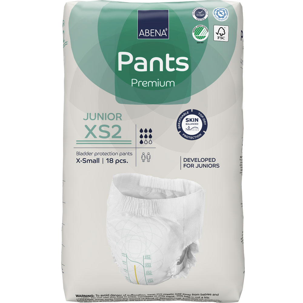 ABENA Pants JUNIOR - Pants für Kinder & Jugendliche 5-15 Jahre - 18 St. Pack
