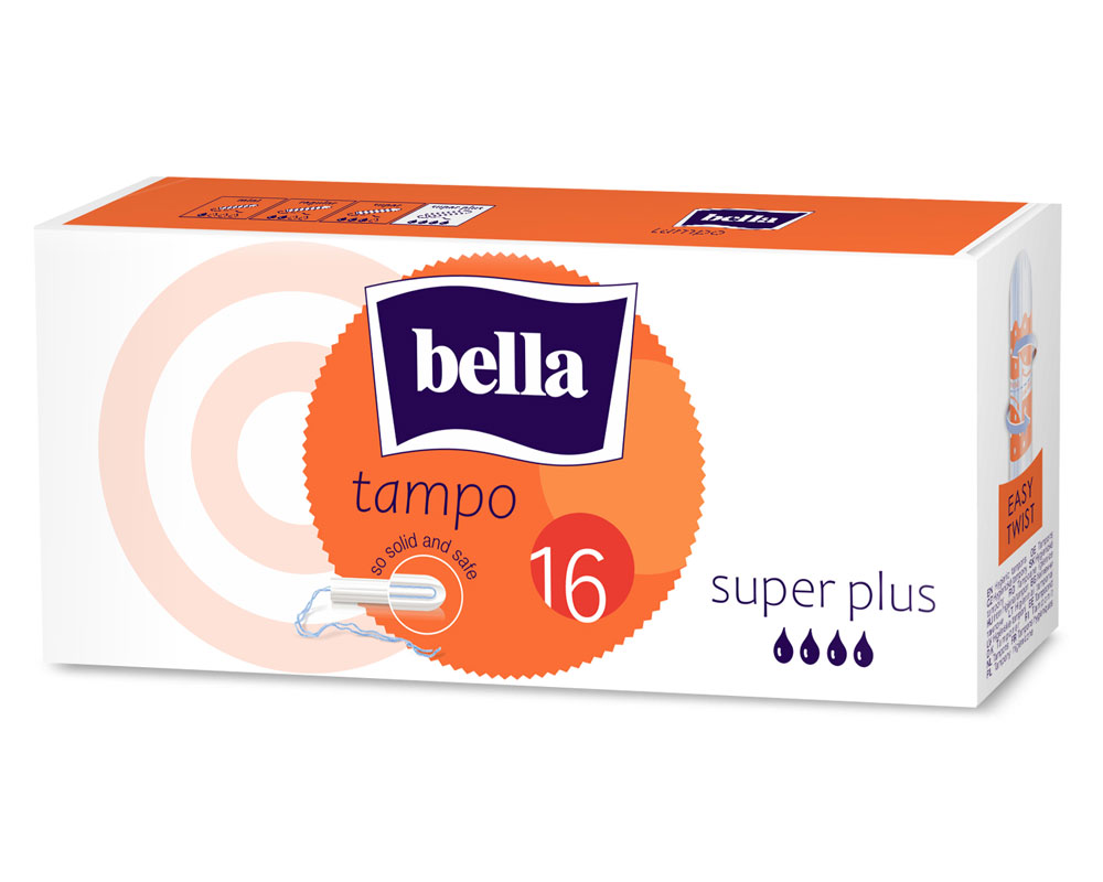 Bella Tampons - Super Plus - bei sehr starker Menstruationsblutung - 16er Packung