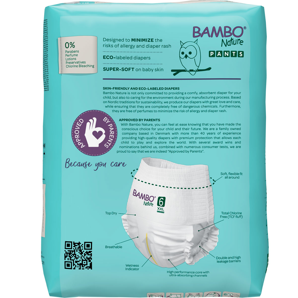 Bambo NATURE - Training Pants X-Large (5x18 Stück) Jumbopack
