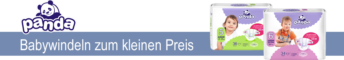 Panda Babywindeln - günstig Panda Windeln zum kleinen Preis