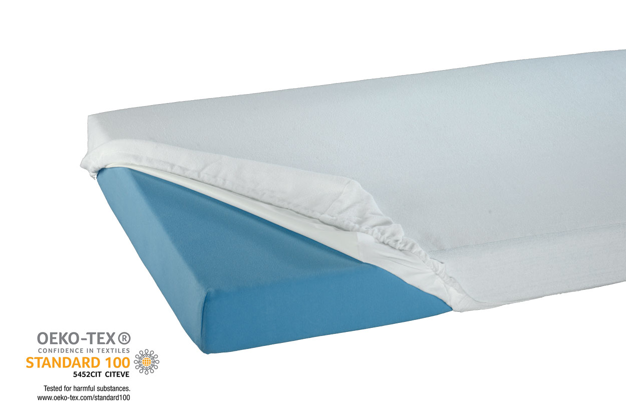 Suprima Spannbetttuch - Frottee PVC beschichtet, für Kindermatratze 70 x 140cm (Kinderbett)