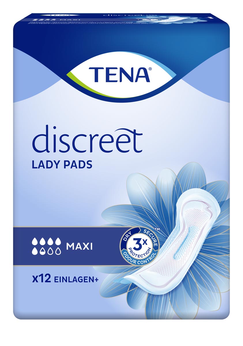 TENA Lady Disxreet - MAXI - Einlagen (12x12 Stück)