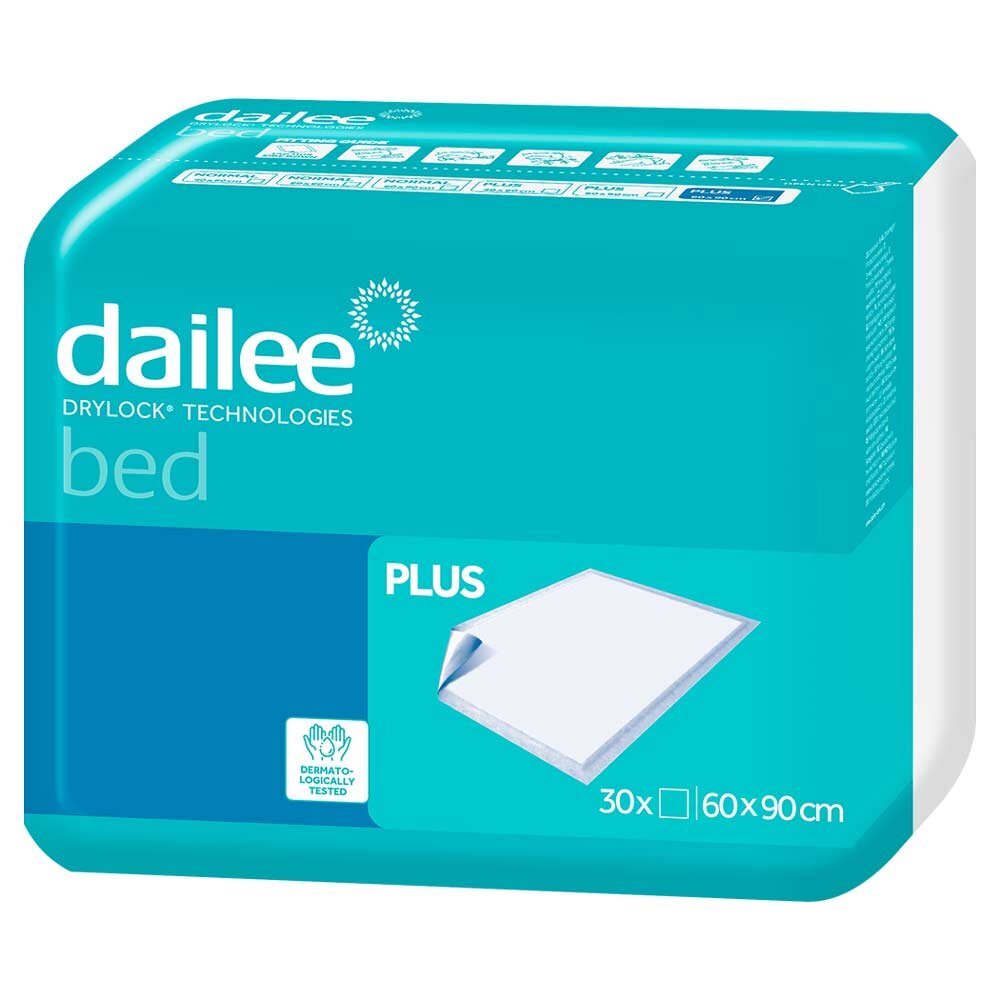 Dailee Bed Plus Bettschutzeinlagen - 60 x 90cm - 6x30 (180) Stück Karton