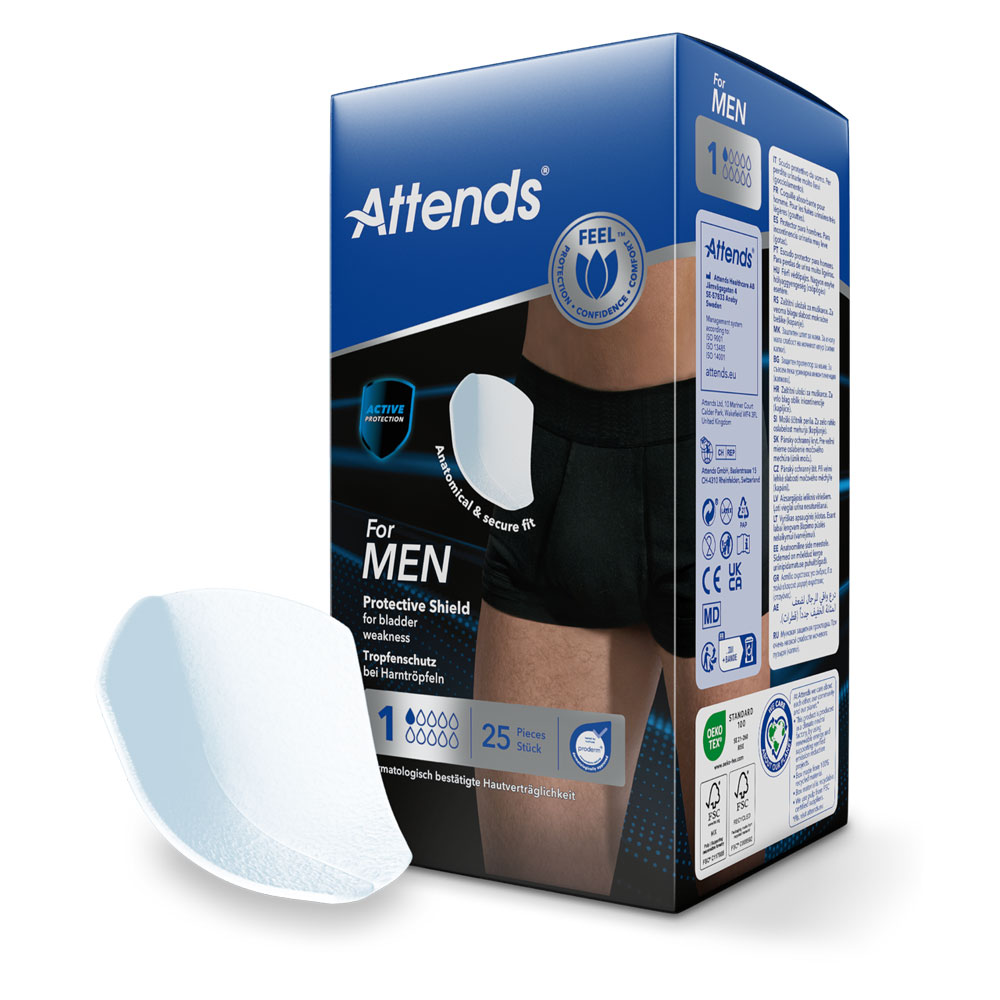 ATTENDS for men 1, Slipeinlagen für Männer