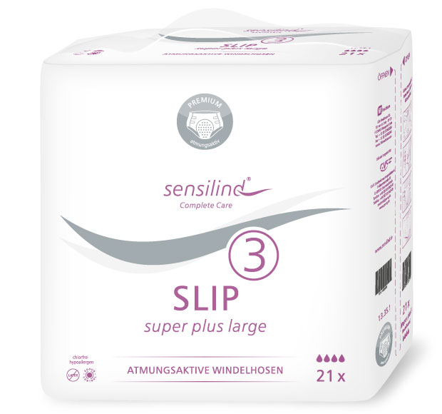 Sensilind SLIP - SUPER PLUS Large (L) - Inkontinenzwindeln - 21 Stück Pack 