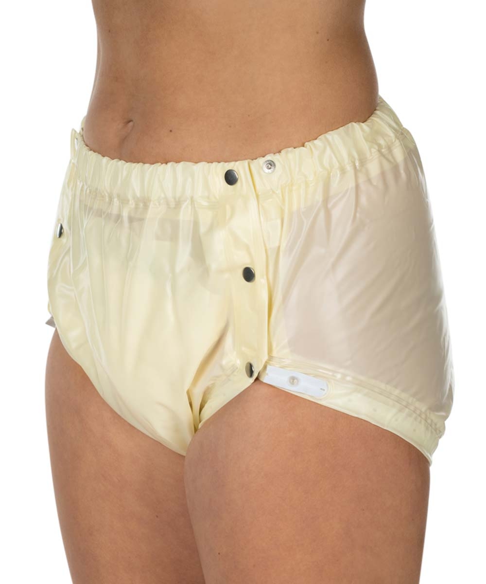 Suprima PVC Inkontinenzhose mit verstellbarem Beingummi - Frau - seitlich