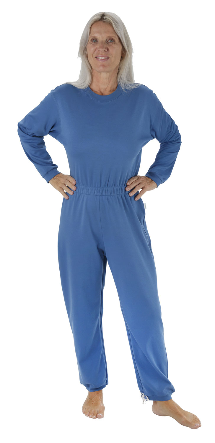 Suprima Pflegeoverall - LANG - (langärmlig, lange Beine), für Damen und Herren - 4671