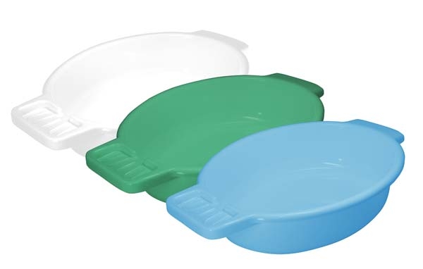 Waschale / Waschschüssel mit Seifenablage - grün