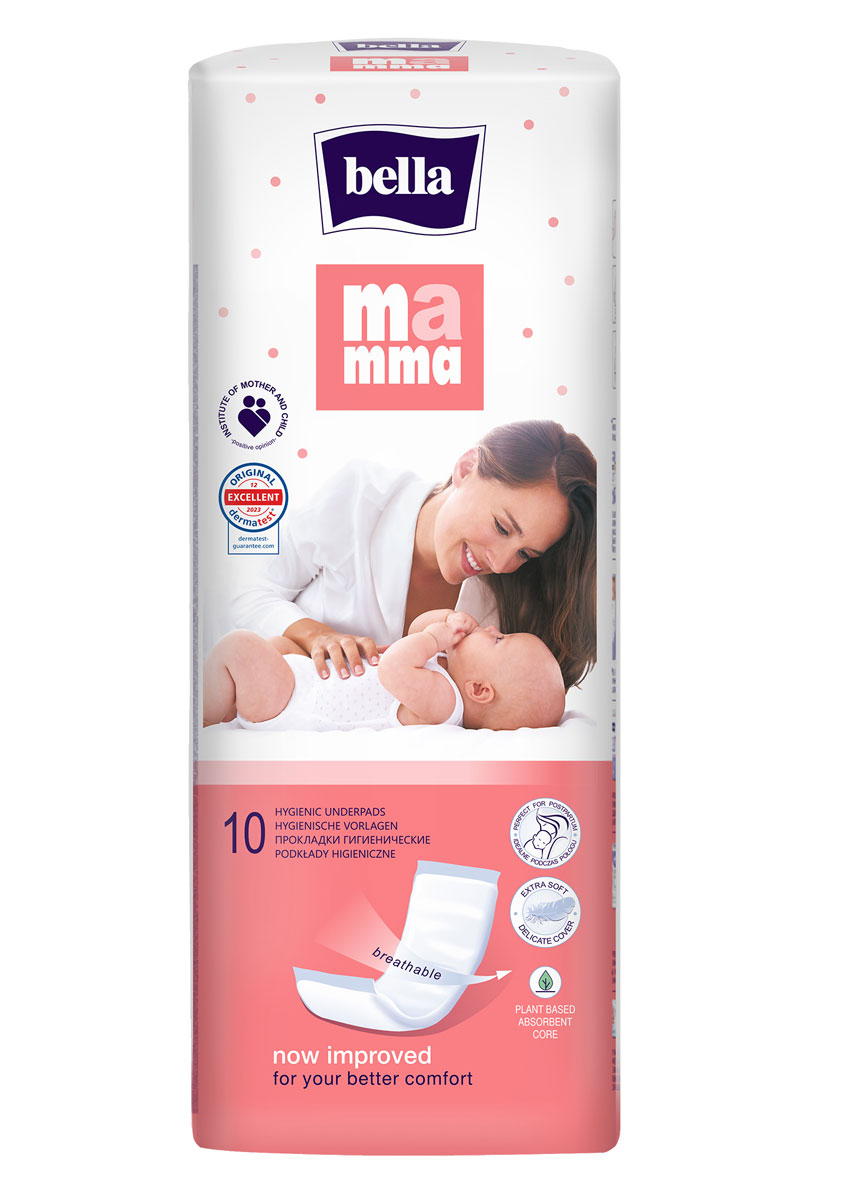 Bella Mamma Wöchnerinnen Vorlage 10er Beutel (mit Folie) Bella Mamma Wöchnerinnen Vorlage 10er Beutel (mit Folie)