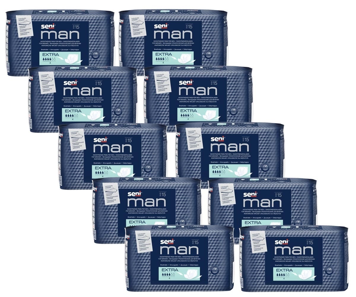 SENI Man EXTRA - Herrenvorlagen - (10x15) Stück