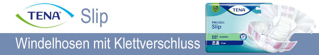 TENA Slip - Windeln mit Klett. TENA Slip - Windeln mit Klett.