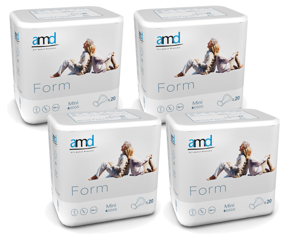 AMD Form - (MINI) anatomische Vorlagen - 4x20 St. Karton