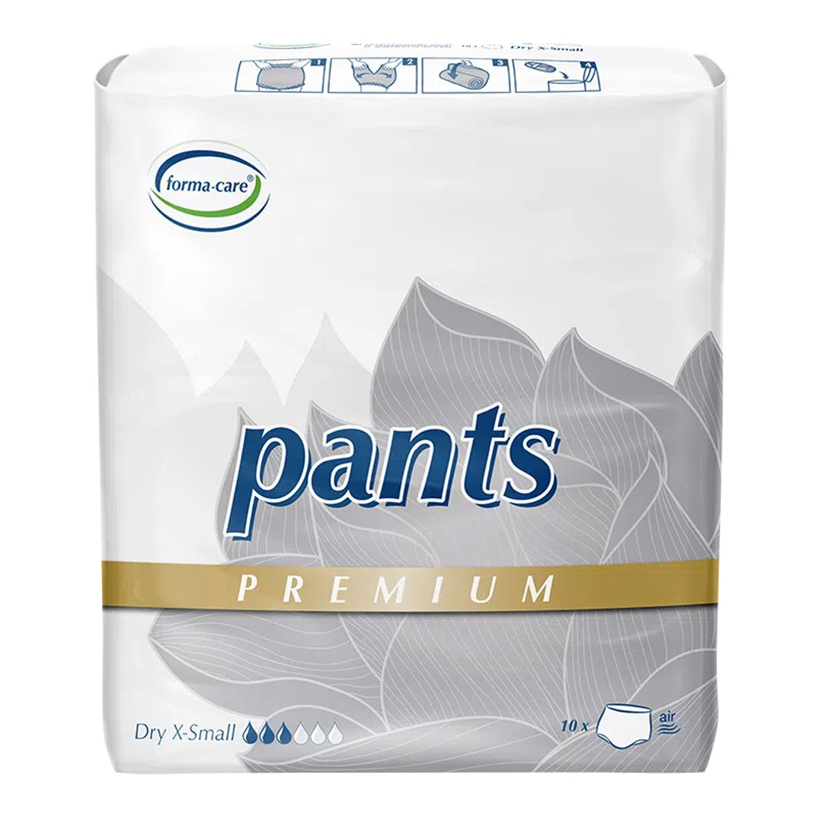 Forma-Care Pants - Premium Dry - Extra Small (XS1) - 8x10 Stück Forma-Care Pants - Premium Dry - Extra Small (XS1) - 8x10 Stück