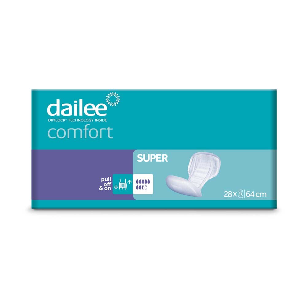 Dailee Comfort SUPER - Inkontinenzvorlagen | 4x28 St. Karton