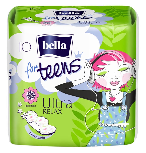 Bella für Teens ULTRA Binden "RELAX" - 10 Stück Pack