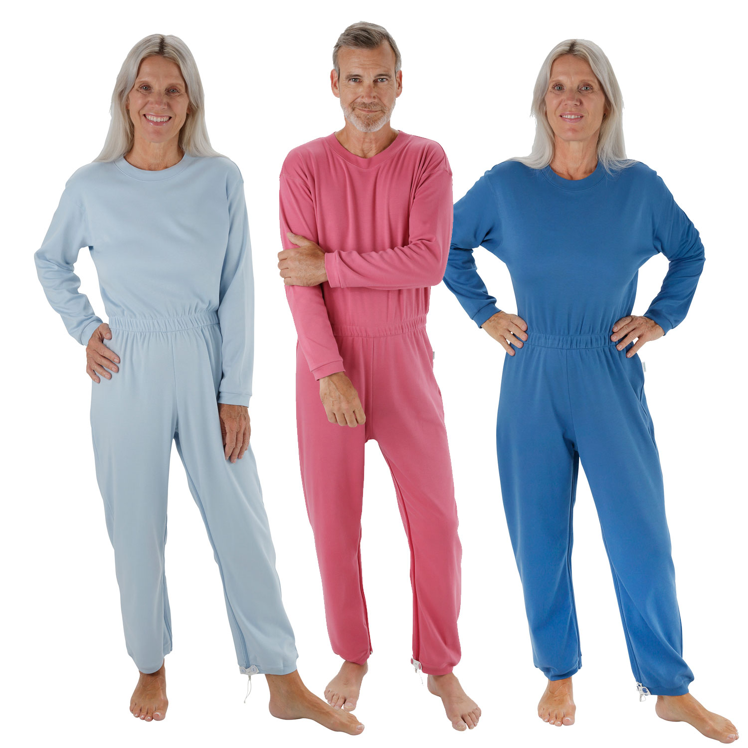 Suprima Pflegeoverall - LANG - (langärmlig, lange Beine), für Damen und Herren - 4671