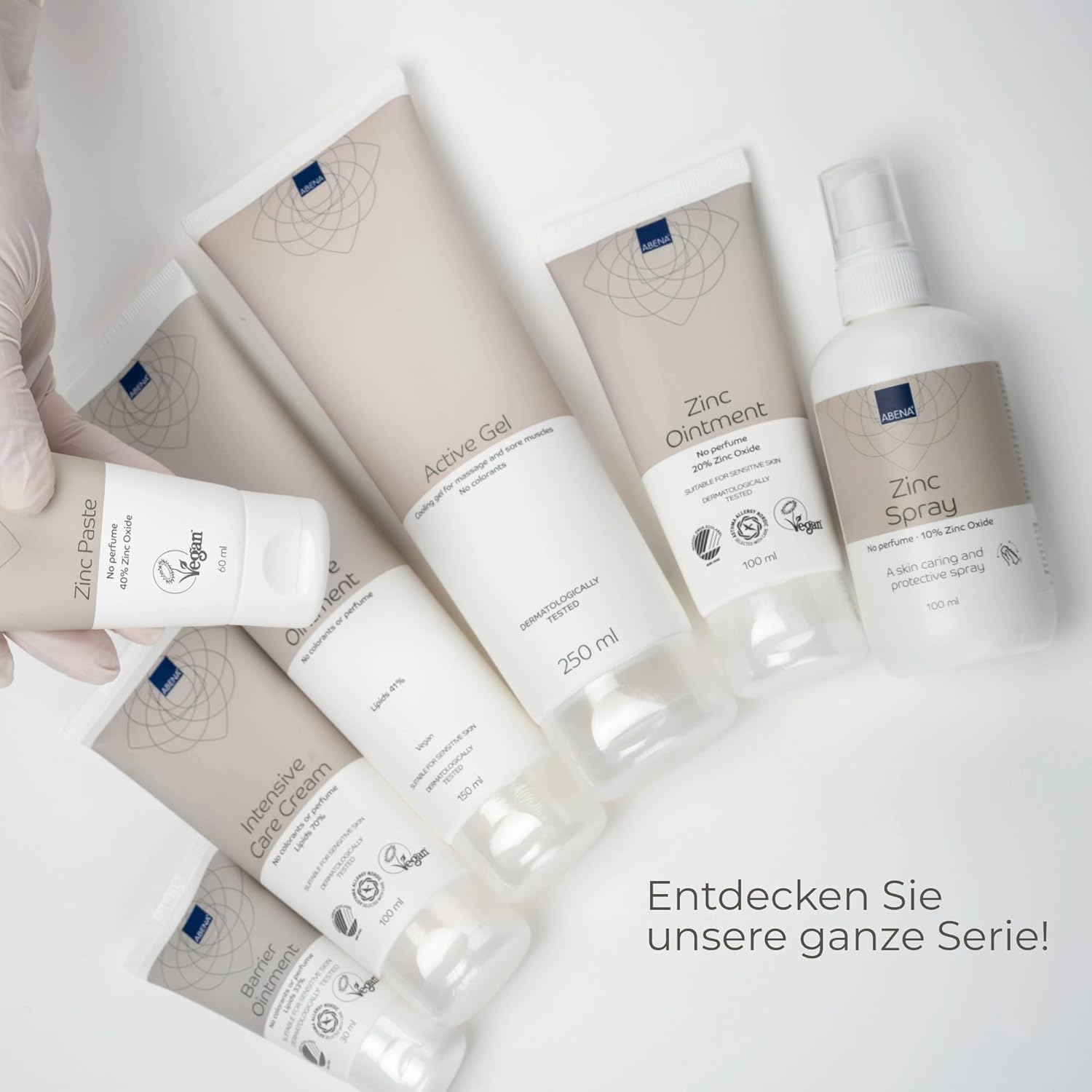 ABENA Zinkpaste mit 40% Zinkoxid - 60ml Tube