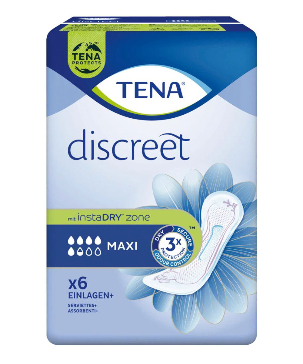 TENA Lady Discreet - MAXI - Einlagen (12x12 Stück)
