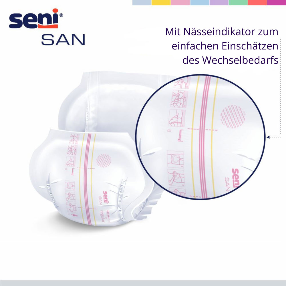 Seni SAN REGULAR - anatomische Vorlagen (30 Stück Einzelpack)