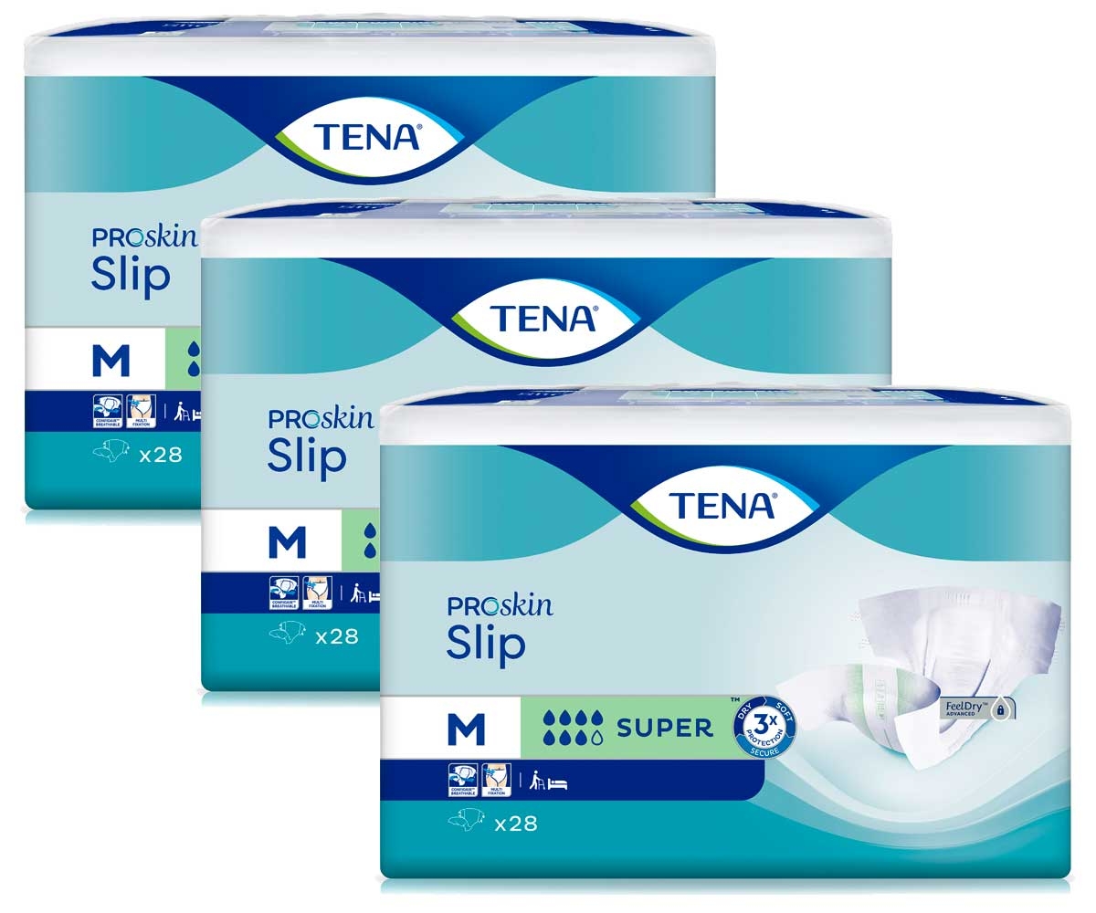Tena Slip Super Medium Karton