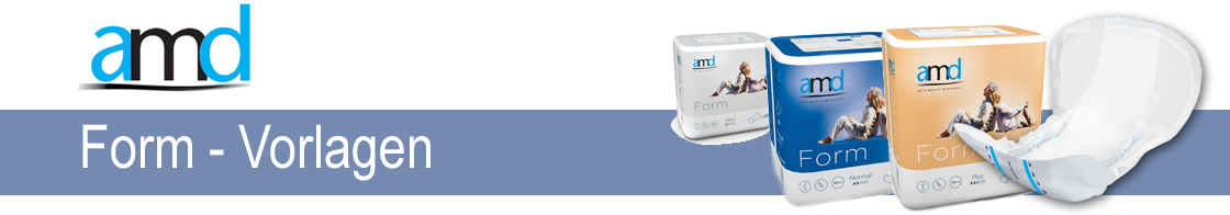 AMD Form - Inkontinenzvorlagen AMD Form - Inkontinenzvorlagen