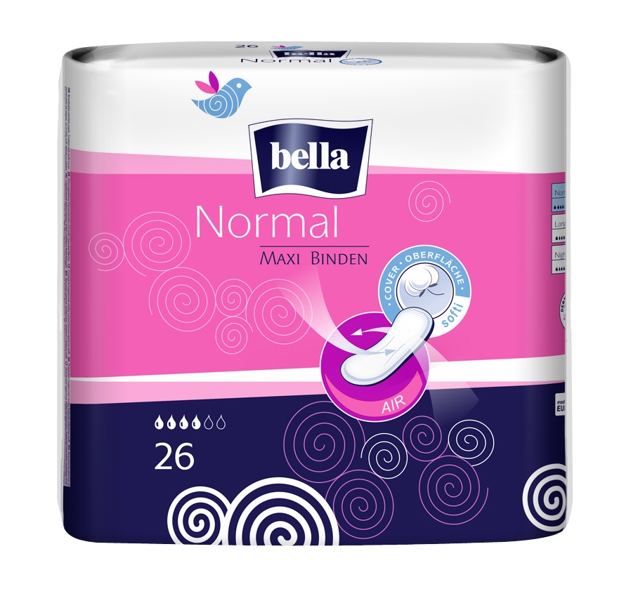 Bella Maxi - klassische Damenbinden - NORMAL - 20 St. Pack