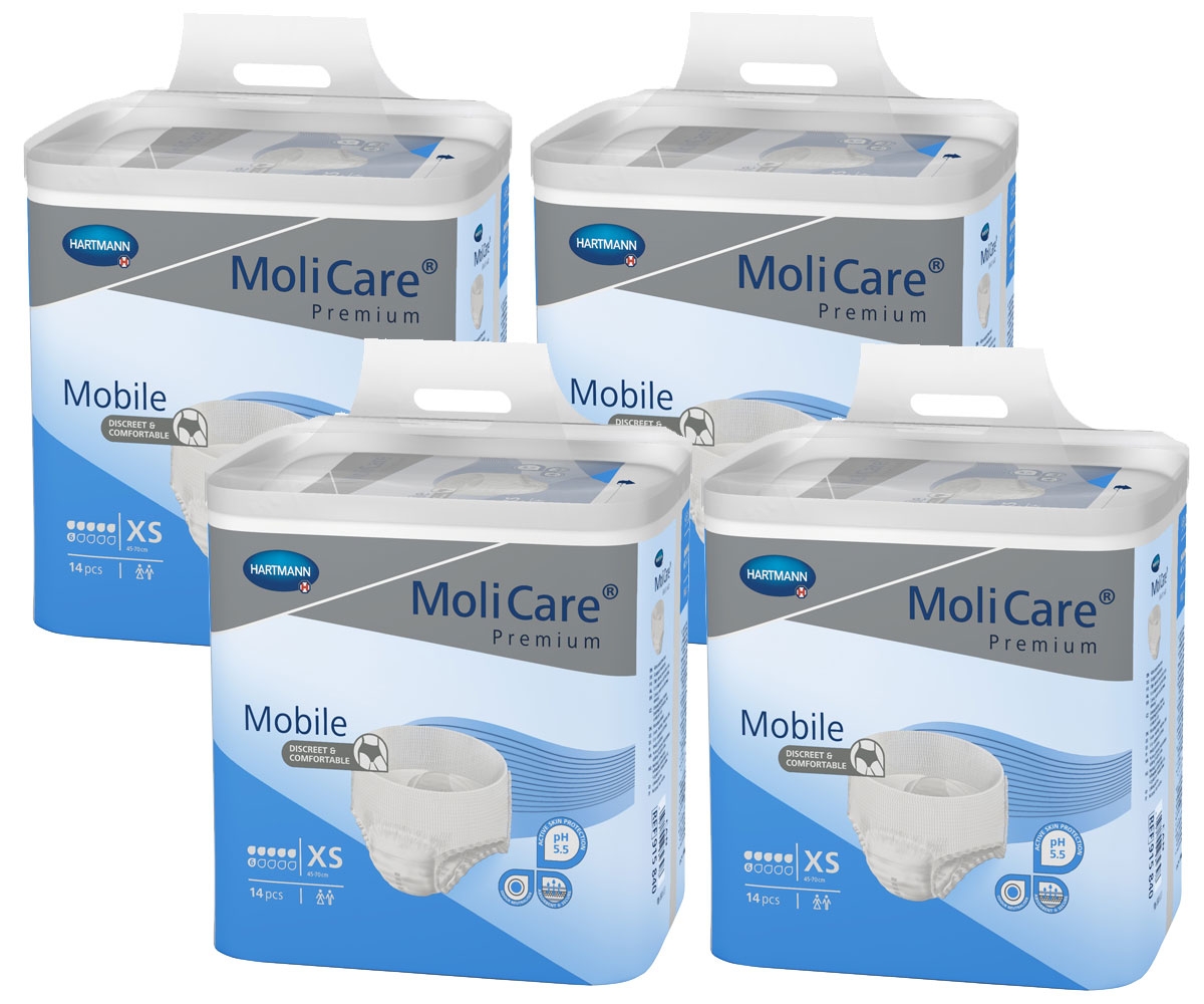 MoliCare® Premium Mobile XS - 6 Tropfen - Karton