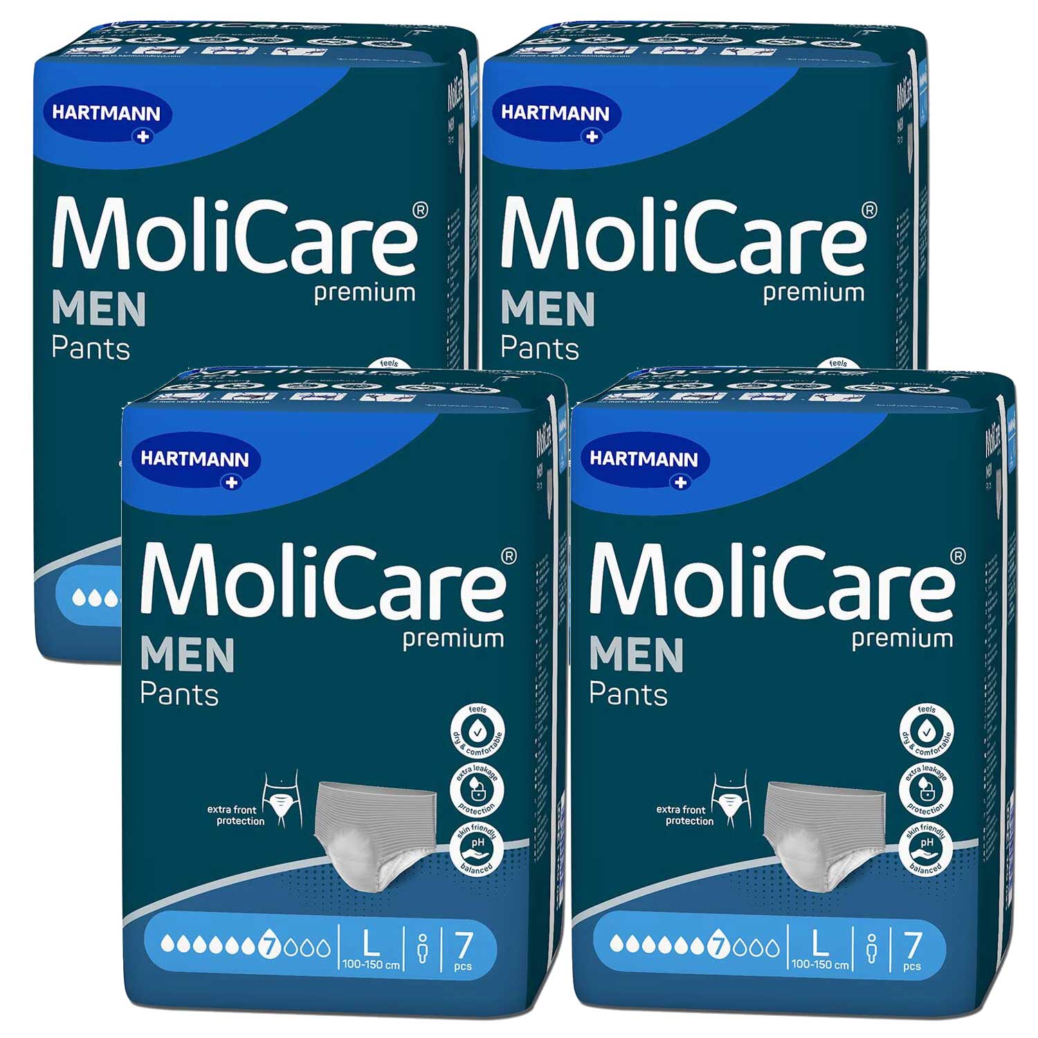 HARTMANN MoliCare® Pants for Men - 7 Tropfen - Large (4x7 Stück)