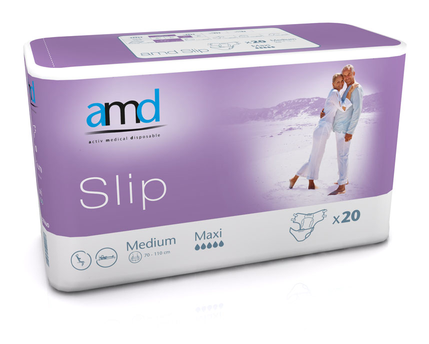 AMD SLIP - (MAXI) - Inkontinenzwindeln - Gr. Medium (M) - 20 Stück
