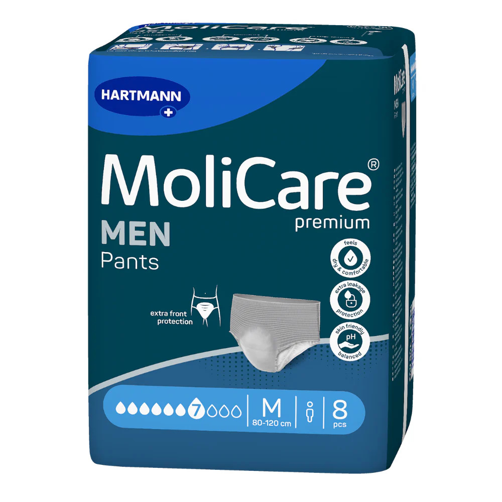 HARTMANN MoliCare® Premium MEN Pants - 7 Tropfen - Medium (4x8 Stück)