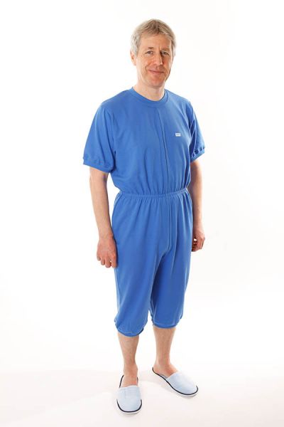 Cilly´s - konfigurierbarer Overall aus Jersey mit T-Shirt-Arme kurz M dunkelblau