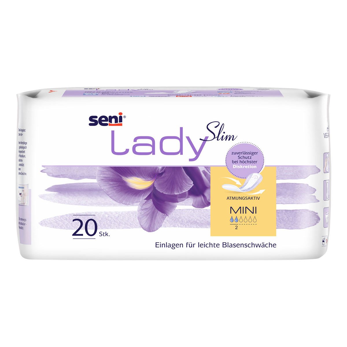 SENI Lady Slim MINI - 230ml Saugleistung - 20 Stück Pack