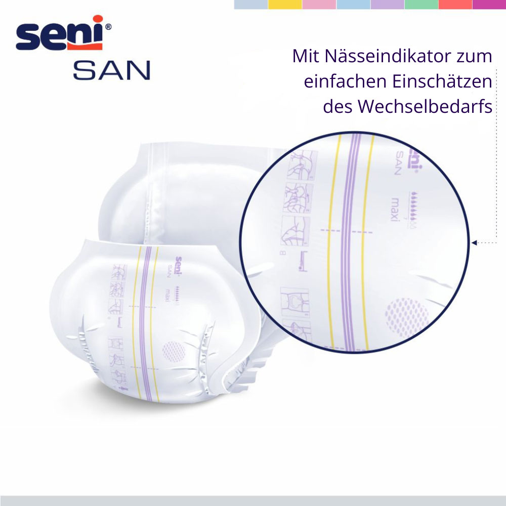 Seni San MAXI - anatomische Vorlagen - 30 StückPackung